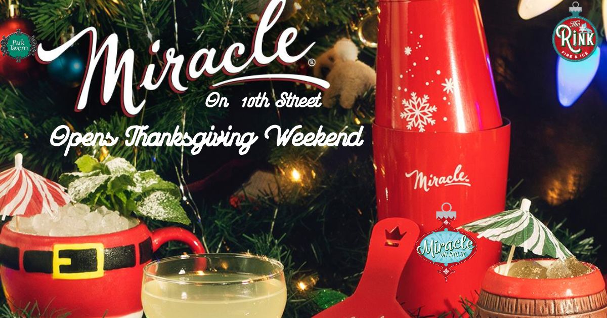 A Miracle on 10th Street Pop Up Bar At Park Tavern